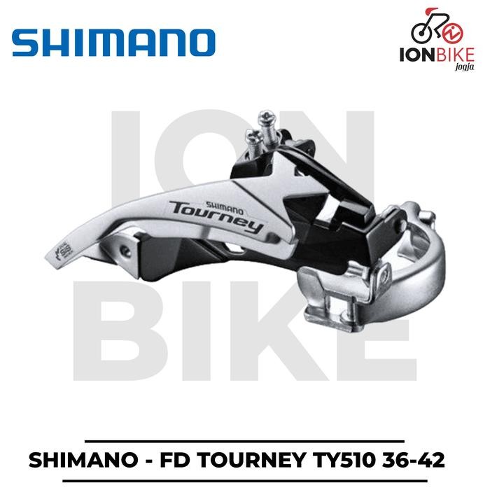 Fd Shimano Tourney Ty500 36-42T Top Swing Dual Pull Tarikan Atas Bawah Max 44T 42 44 T Ty-500 Altus