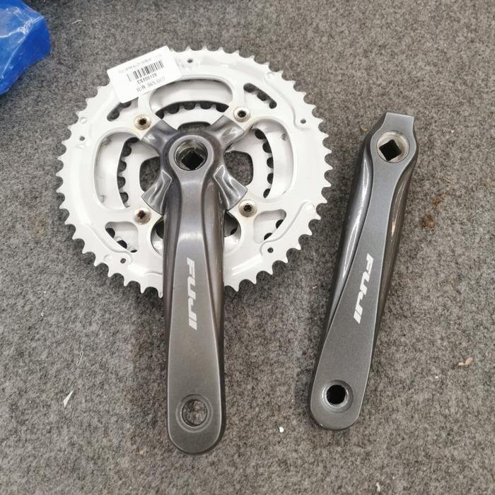 Crank Sepeda Fiji Japan Alloy 28 38 48T Arm 170Mm
