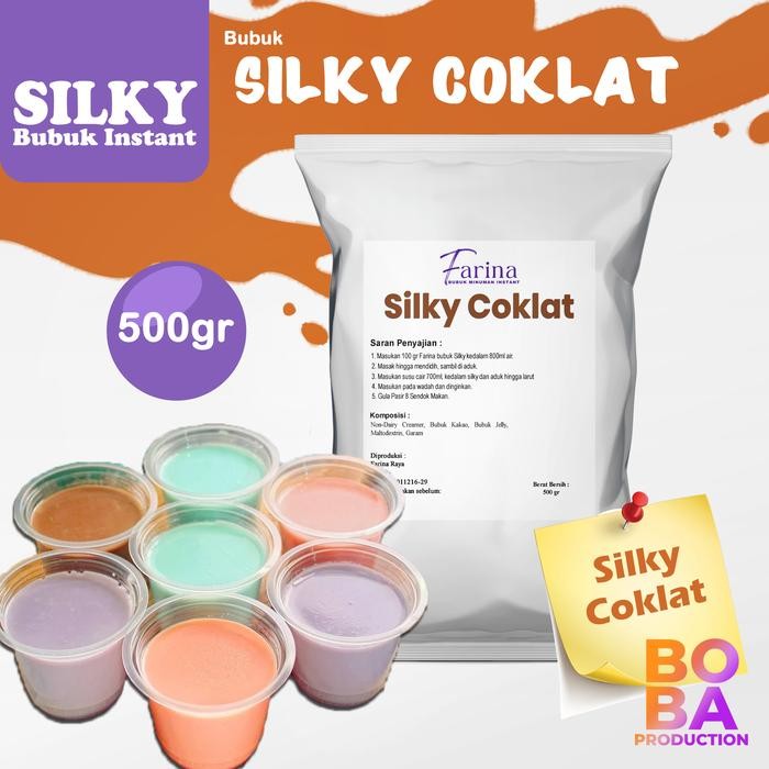 

Bubuk Silky Pudding Coklat - Pudding Sutra - Pudding Puyo / Pudot