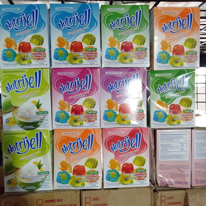

nutrijell rasa@15gram isi 12 saset