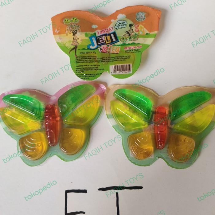 

jeli agar kupu-kupu 20 pcs