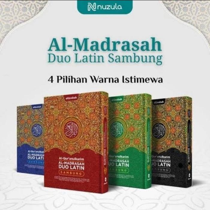 

Al Quran Al Madrasah Duo Latin Sambung A4, Alquran Almadrasah Tajwid