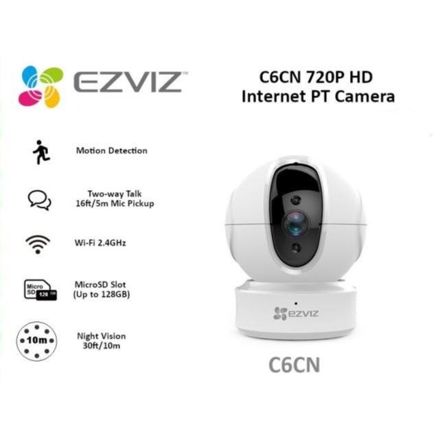 CCTV EZVIZ C6CN 720P / Smart IP Camera Wi-Fi EZVIZ C6CN 1MP