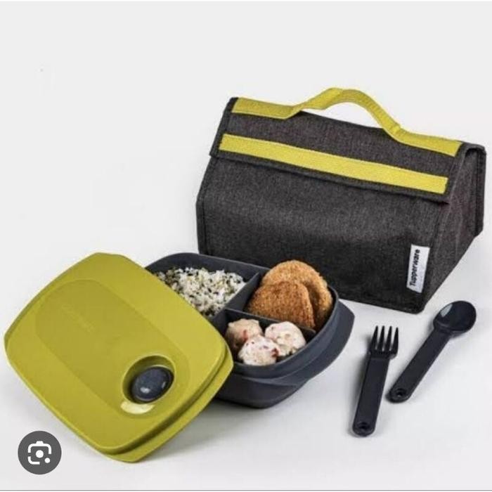 Kotak bekal makan Tupperware byo lunch box set