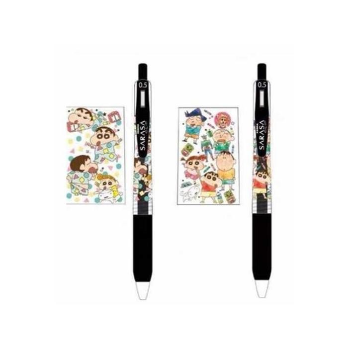 

Zebra Sarasa Crayon Shinchan and Friends Gel Ink Pen Limited Edition