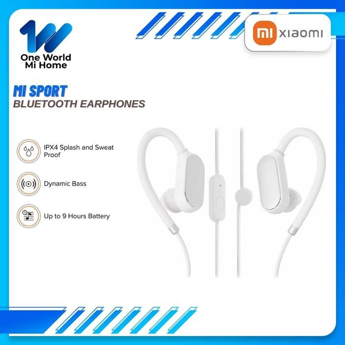 Mi Sport Earphone Wireles Bluetooth Headset - Putih