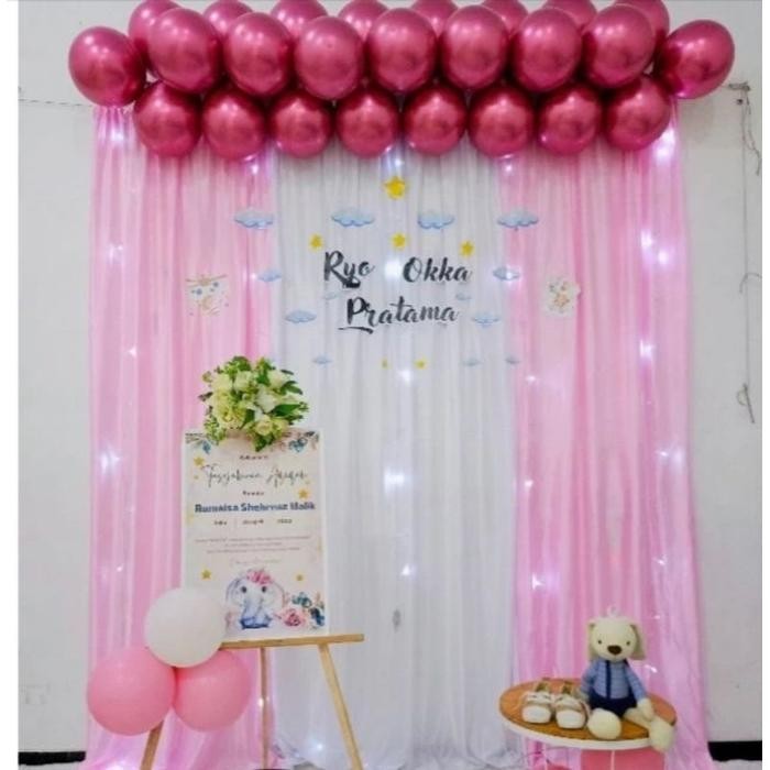 Paket Dekorasi Pesta / Paket Lengkap / Paket Dekorasi Pesta Ulang Tahun / Lamaran / Khitanan /