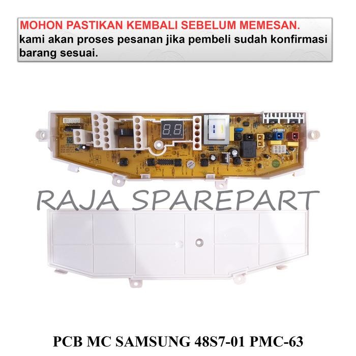Pmc-63 Modul Mesin Cuci / Board Mesin Cuci / Pcb Mesin Cuci Samsung 48S7-01 Pmc-63
