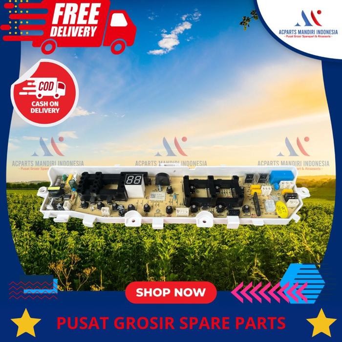 Samsung Wa70H4000Sg / Wa70H4000Sg/Se Modul Pcb Mesin Cuci Top Loading