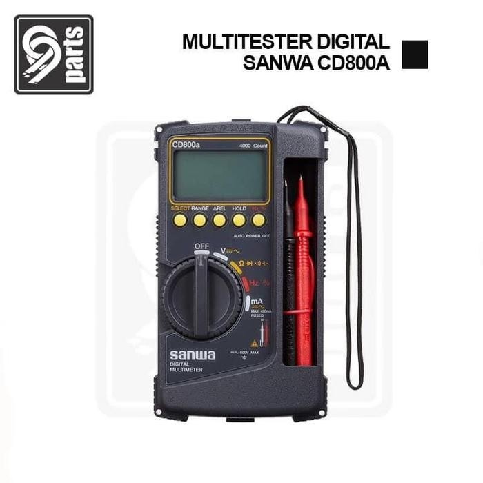 [Expert] Multitester Digital Sanwa CD800A Original / Avometer Digital Sanwa