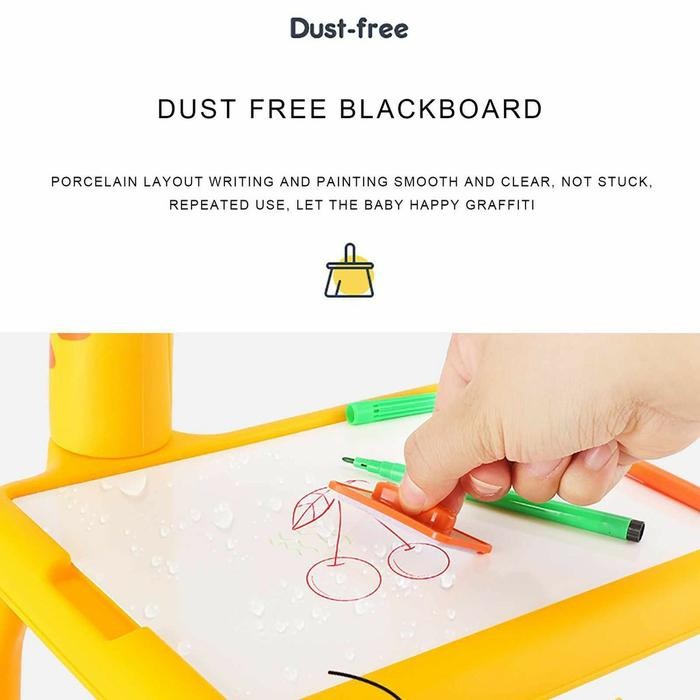 

[tma] Mainan Anak Menggambar Dengan Meja Projektor painting / Meja Gambar Proyektor Model Jerapah /