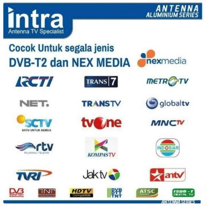 [Expert] Promo Antena Intra 003 Luar Digital Outdoor Intra TV Led Lcd INT 003