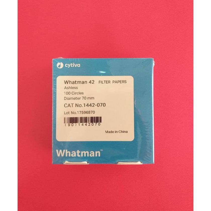 Whatman Kertas Saring No.42 Diameter 70 Mm 1442-070 -Whatman Filter Pa
