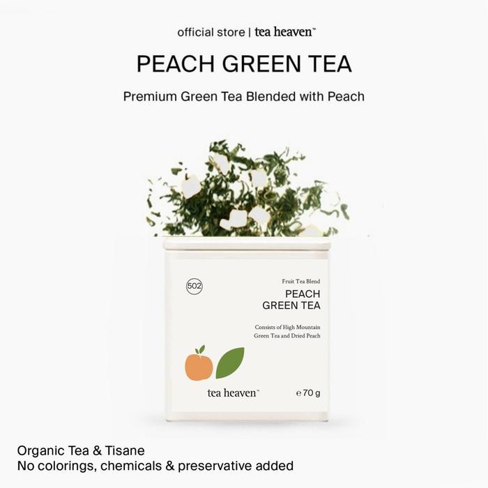 

Green Tea Peach Teh Hijau Buah Premium Fruit Tea Blend