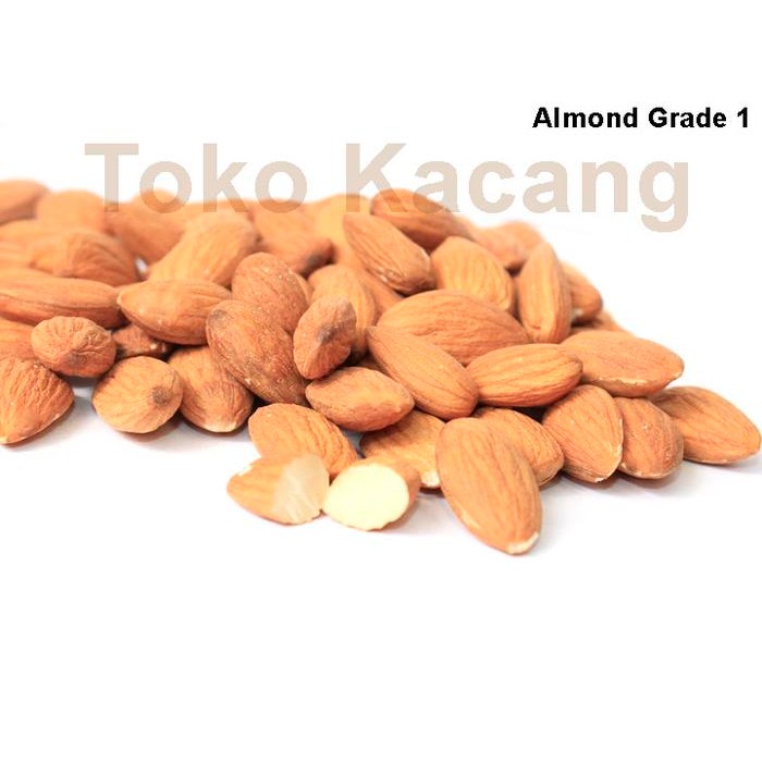 

New Kacang Almond Kulit Ari Oven / Matang 250gr