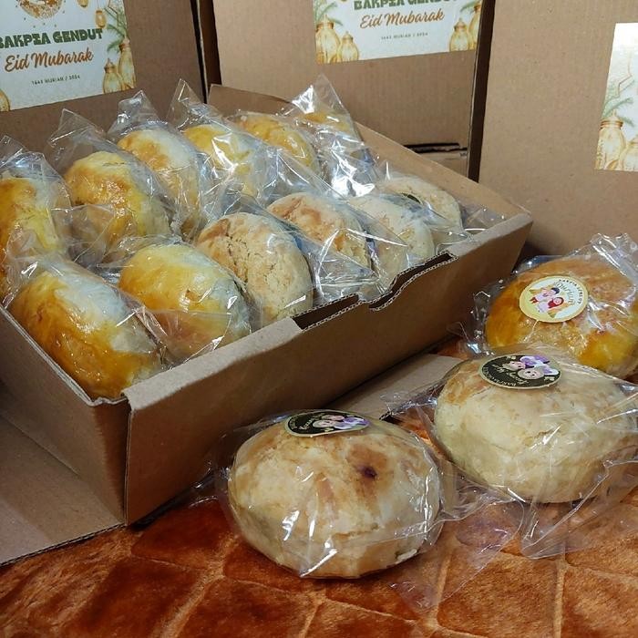 

New Bakpia Campur Piang Camilan by Bakpia Gendut Snack Makanan - 12 Pcs - Food