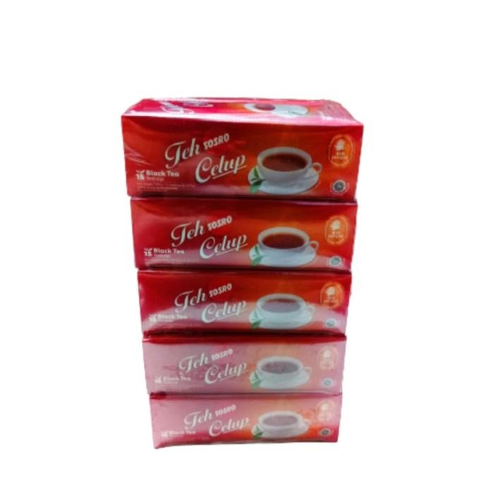 

New Teh Sosro celup isi 15 kantong 10 pcs