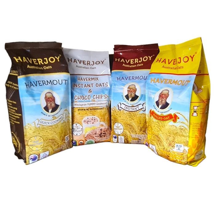 

Haverjoy Rolled Oat/Instant Oat/Quick Cooking/Choco Chip Barley 1Kg