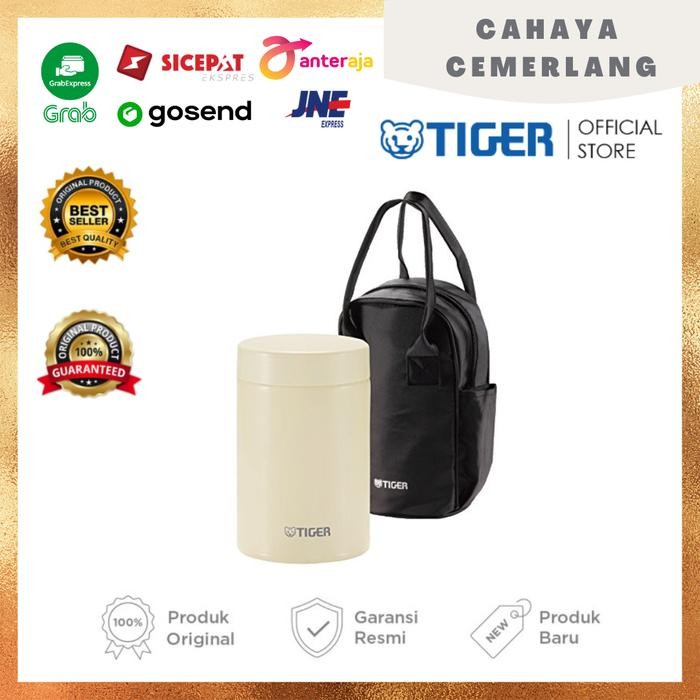 Baha - Food Jar 750 Ml Tiger Mcj-A075 Termos Soup Bubur Tiger + Tas