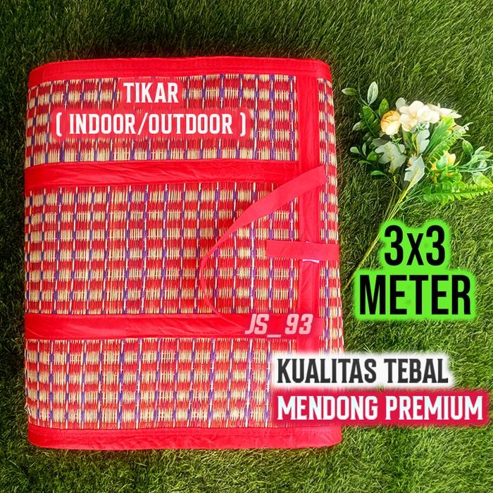 Inc Ppn- Tikar Lipat Jumbo 300X300 Tebal Murah Anti Slip Tikar Piknik Lipat Grab/Gosend
