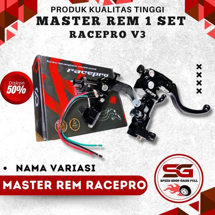 Terlaris Master Rem Racepro Single Radial Brake Pump Master Rem Vario Master Rem Beat Master Rem