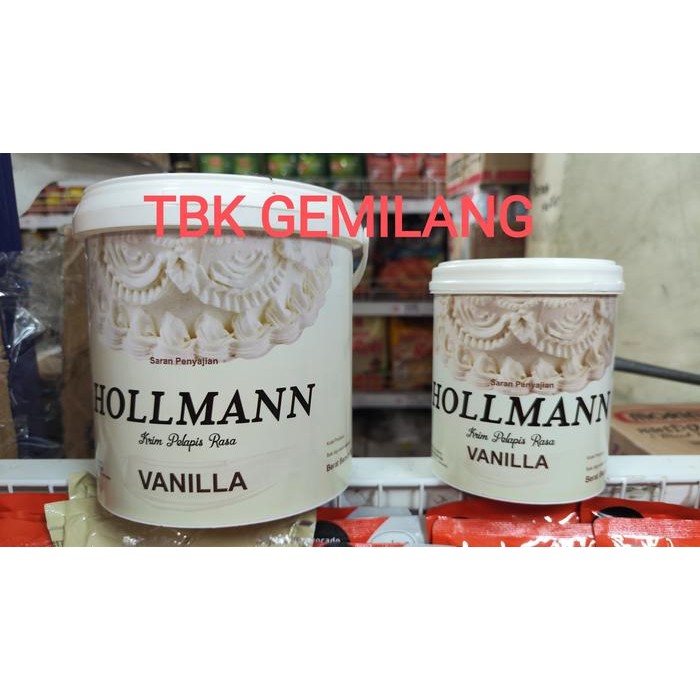 

Hollmann Holman Butter Cream 1 Kg dan 350 Gr