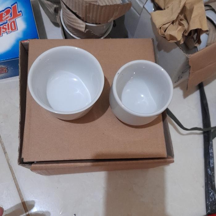 Chinese Tea Cup Ceramic Isi 6 Pcs