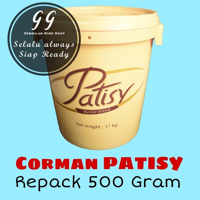 

Mentega Corman PATISY Butter 500 Gram Buter