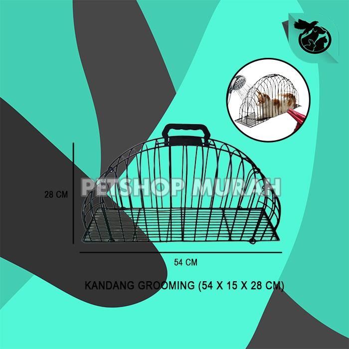 KANDANG GROOMING JINJING KUCING ANJING