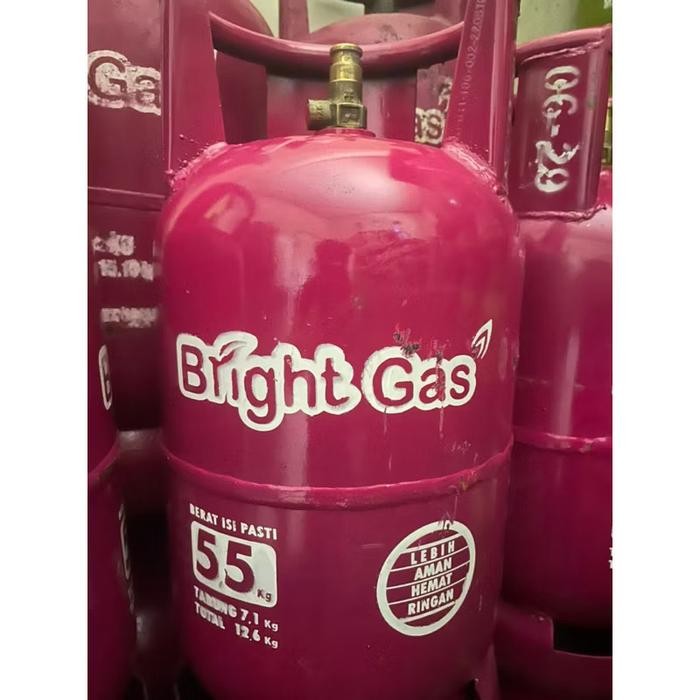 Tabung Gas 5,5Kg / Tabung Gas + Isi Full 5,5Kg / Tabung Bright Gas
