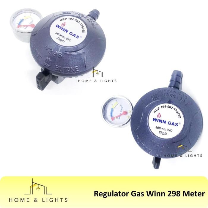 Regulator Gas Winn Gas 298 Meter / Regulator Winn Gas Pasti Diskon