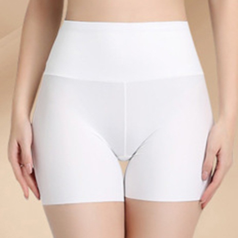 Seamless Spandex Ice Silk Safety Shorts Pants Women Boyshorts Under Skirt Underwear Breathable No