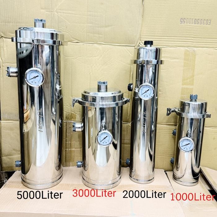 (Ezj) - Pvdf Uf Ultrafilter 1000 / 2000 / 3000 / 5000 / 8000 / 15000 / 20000 / 25000 Lph Liter Per