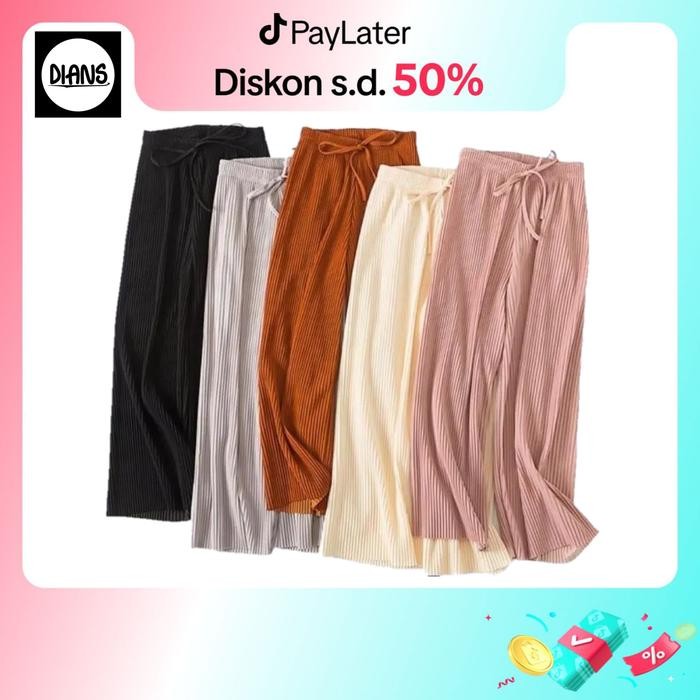 DIANS - KULOT LIDI / CELANA KULOT PLISKET / KULOT PLISKET LIDI / KULOT PLISKET PREMIUM / KULOT