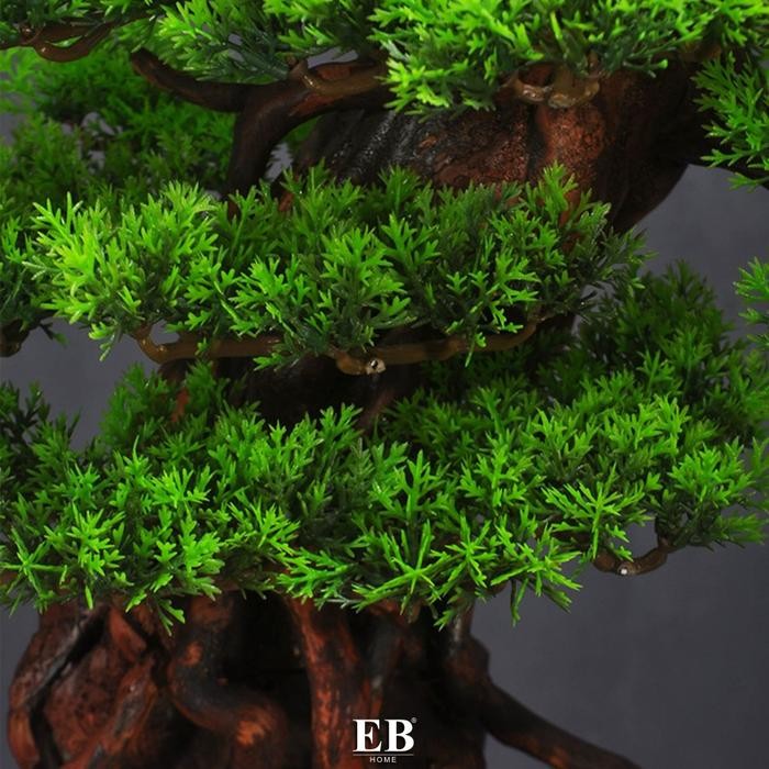 Tanaman Hias Indoor Bonsai Pinus Jepang Artificial Preum Quality