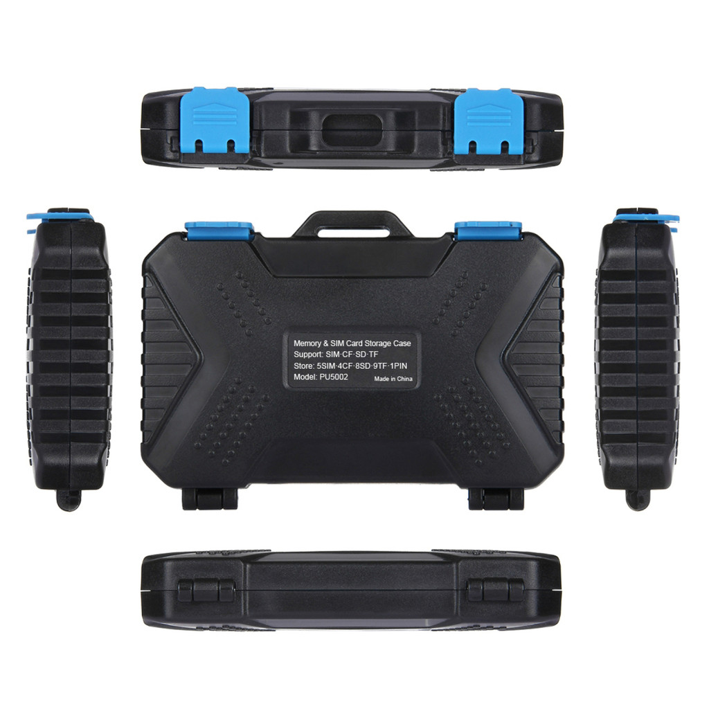 27 Slots Memory Card Case Camera Memory Card Storage Box for CF/SD/TF/SIM/Micro-SIM/Nano-SIM Gaming