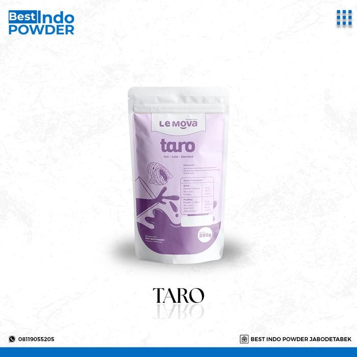 

BUBUK TARO LEMOVA / POWDER TARO / MINUMAN 280gram