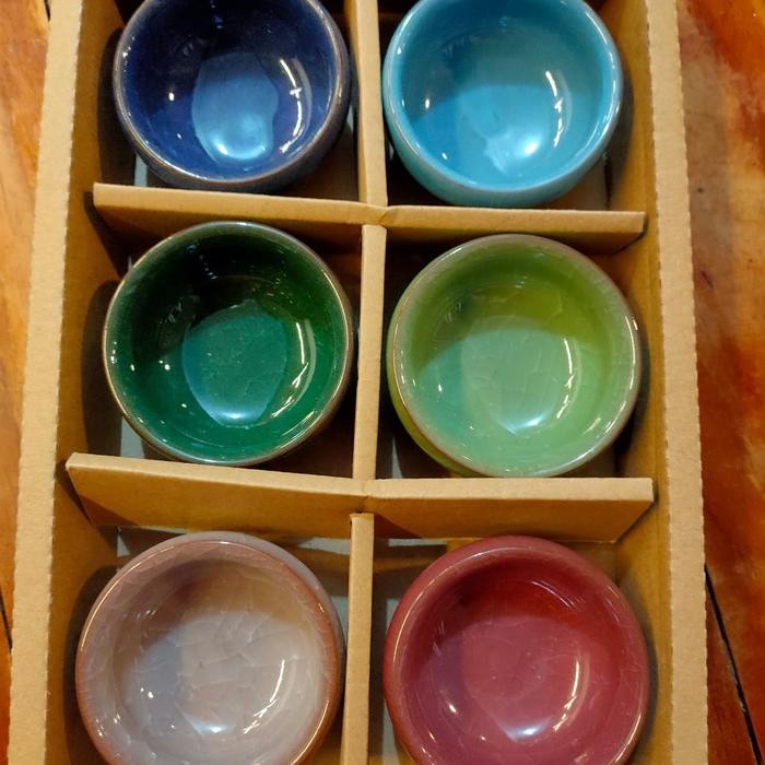 Rainbow Ceramic Chinese Tea Cup