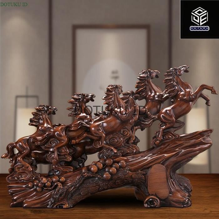 Patung Kuda Pajangan Fengshui Pajangan Fengshui Kuda Pajangan 8 Kuda