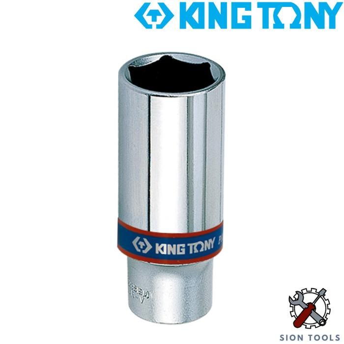 KING TONY 3/8 INCH KUNCI SOCK DEEP WALL 6 PT 8 - 19 MM / MATA SOK DEEP