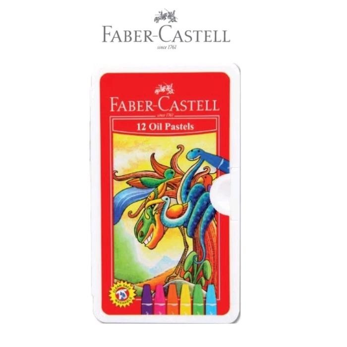 

Faber Castell Hexagonal Oil Pastel Crayon 12 Warna - Stationery Kertas