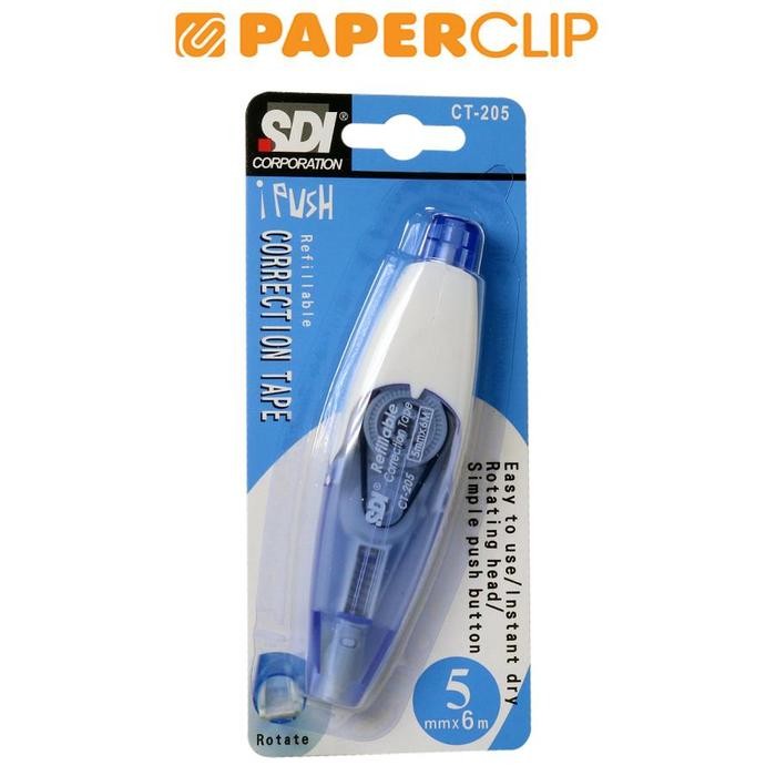 

CORRECTION TAPE SDI CT-205 BLUE