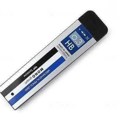 

TOMBOW Mono Graph Mechanical Pencil Lead 0.3 HB Isi Pensil Mekanik 03