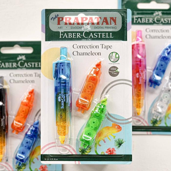 

Faber Castell CHAMELEON Correction Tape Tip Ex Kertas