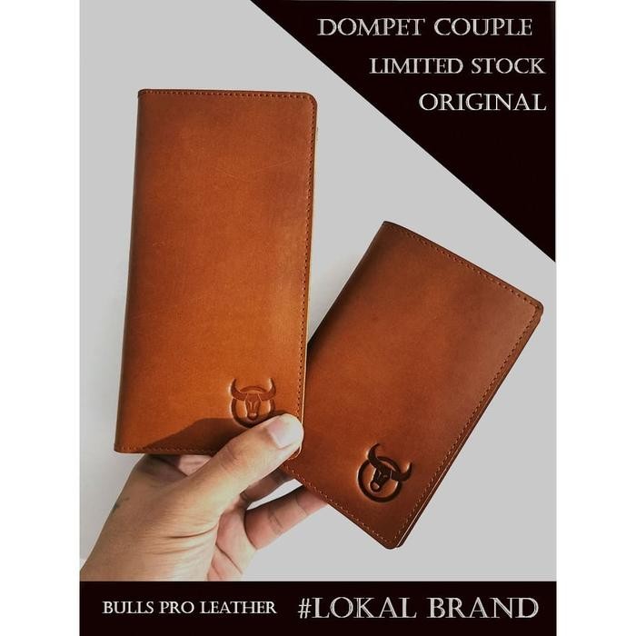Dompet COuple kulit Asli bulls captain Orinal