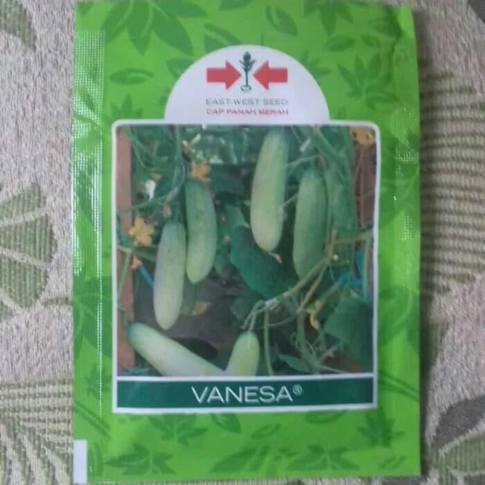 Stok Baru Benih/bibit VANESA Timun Mentimun Ketimun cap Panah Merah