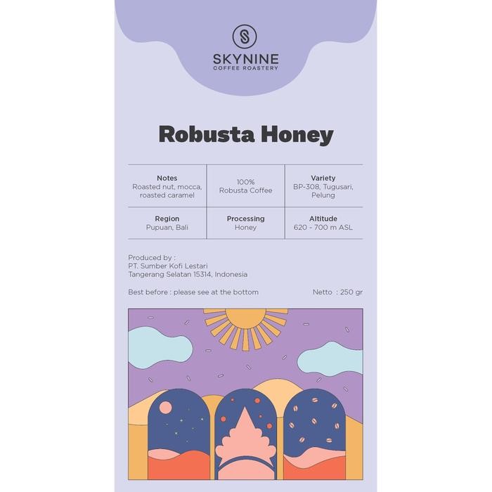 

Kopi Robusta Honey Roasted Bean 250 Gr
