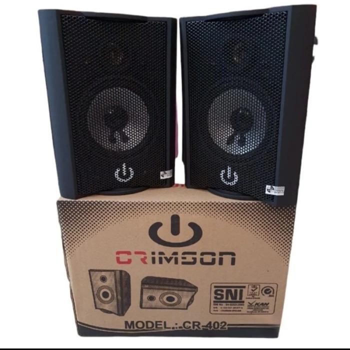 speaker 4 inch pasif crimson cr 402 sepasang speaker original
