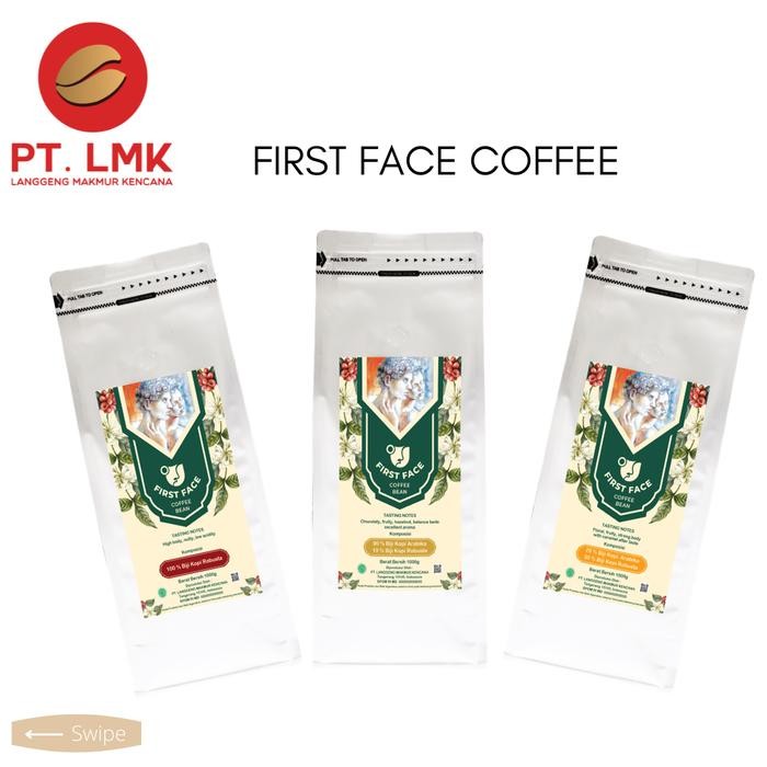 

First Face Coffee Robusta Mix Blend Biji Kopi 1 Kg
