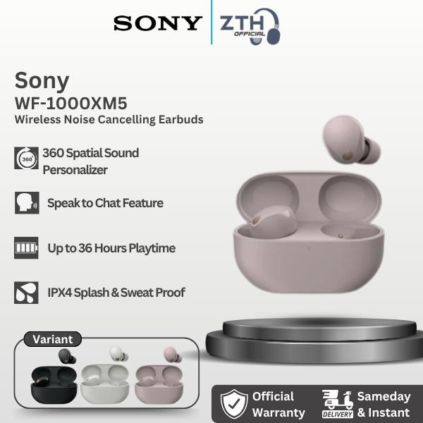Sony WF-1000XM5 / WF1000XM5 / WF 1000 XM5 - ANC TWS Bluetooth Earbuds